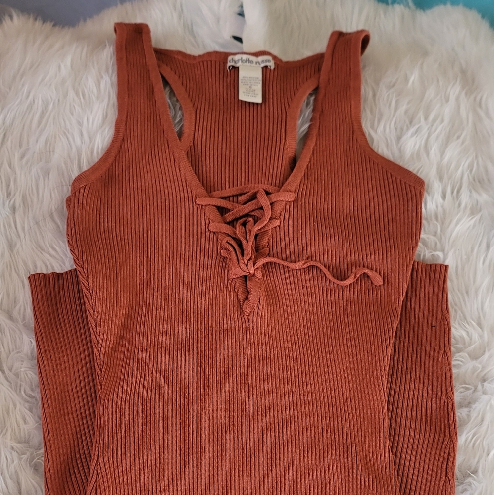 Charlotte Russe Brown dress
